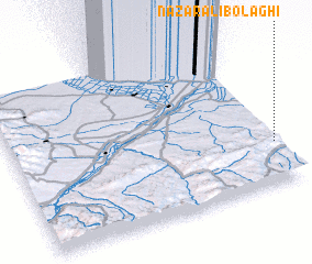 3d view of Naz̧ar ‘Alī Bolāghī