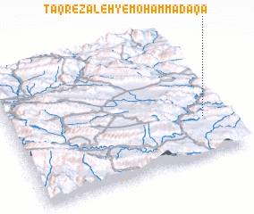 3d view of Ţāq Rezāleh-ye Moḩammad Āqā