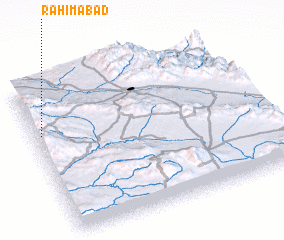 3d view of Raḩīmābād