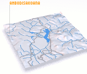 3d view of Ambodisakoana