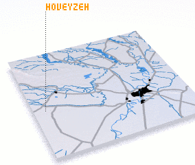 3d view of Hoveyzeh