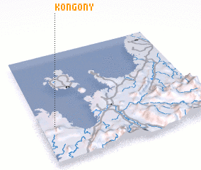 3d view of Kongony