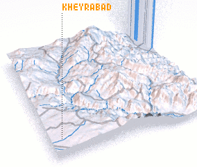 3d view of Kheyrābād