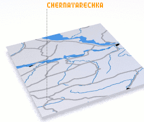 3d view of Chërnaya Rechka