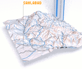 3d view of Sahlābād