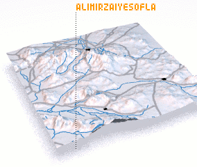 3d view of ‘Alī Mīrzā\