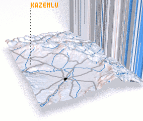 3d view of Kāz̧emlū