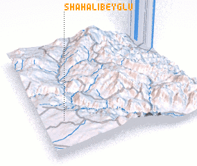 3d view of Shāh ‘Alī Beyglū