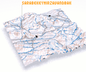 3d view of Sarāb-e Key Mīrzāvandbak