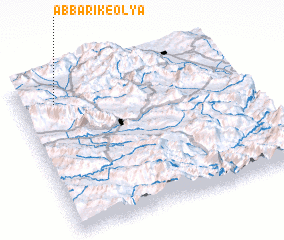 3d view of Āb Bārīk-e ‘Olyā