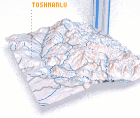 3d view of Toshmanlū