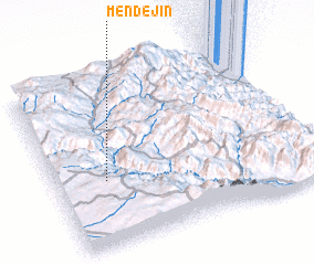 3d view of Mendejīn