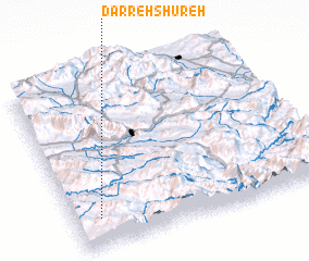 3d view of Darreh Shūreh