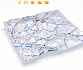 3d view of Cheshmeh Kabūd