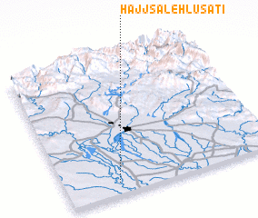 3d view of Ḩājj Şāleḩ Lūsatī