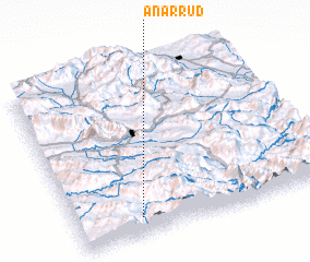 3d view of Anār Rūd