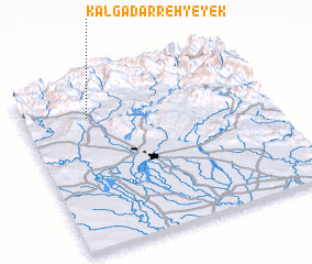 3d view of Kalgadarreh-ye Yek