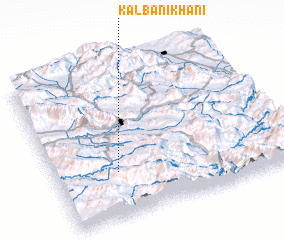 3d view of Kalbānī Khānī