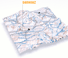 3d view of Dār Ḩowẕ