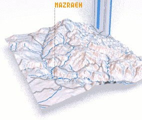3d view of Mazra‘eh