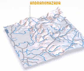 3d view of Andranomazava