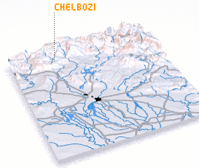 3d view of Chel Bozī