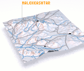 3d view of Mālek-e Ashtar