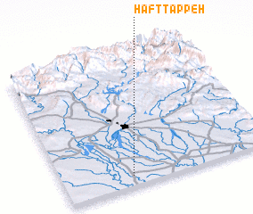 3d view of Haft Tappeh