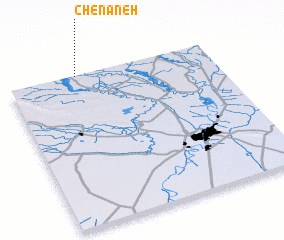 3d view of Chenāneh