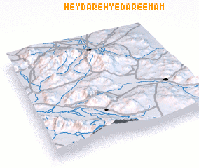 3d view of Ḩeydareh-ye Dār-e Emām