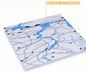 3d view of Cherki-Bibkeyevo