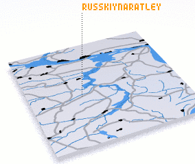 3d view of Russkiy Naratley