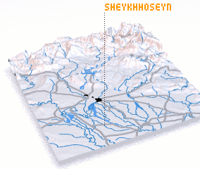 3d view of Sheykh Ḩoseyn