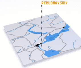 3d view of Pervomayskiy