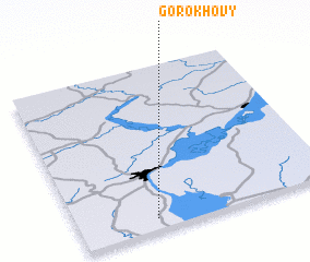 3d view of Gorokhovy