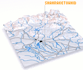 3d view of Shahrak-e Towḩīd