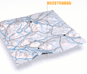 3d view of Ḩoseynābād