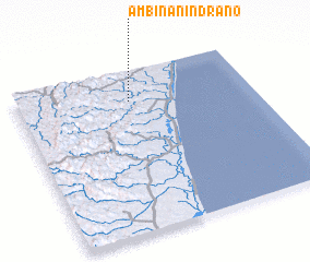 3d view of Ambinanindrano