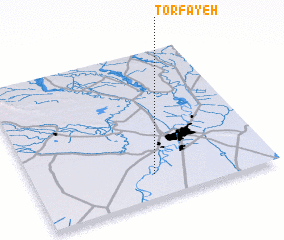 3d view of Ţorfāyeh