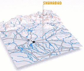 3d view of Shāhābād