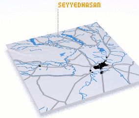 3d view of Seyyed Ḩasan