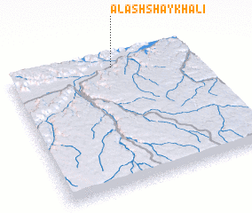 3d view of Āl ash Shaykh ‘Alī