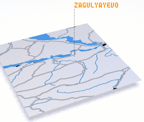 3d view of Zagulyayevo