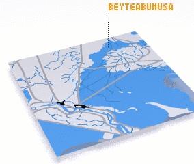 3d view of Beyt-e Abū Mūsá