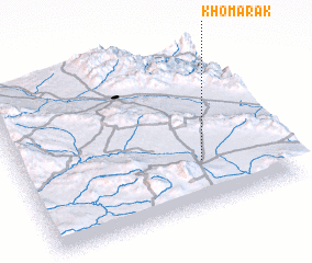 3d view of Khomārak