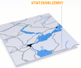 3d view of Vyatsko-Blizhniy