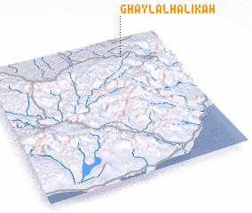 3d view of Ghayl al Ḩālikah