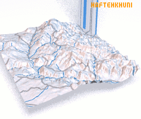 3d view of Hafteh Khūnī