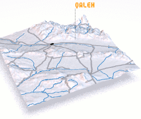 3d view of Qal‘eh