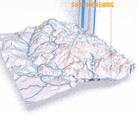 3d view of Sorkheh Sang